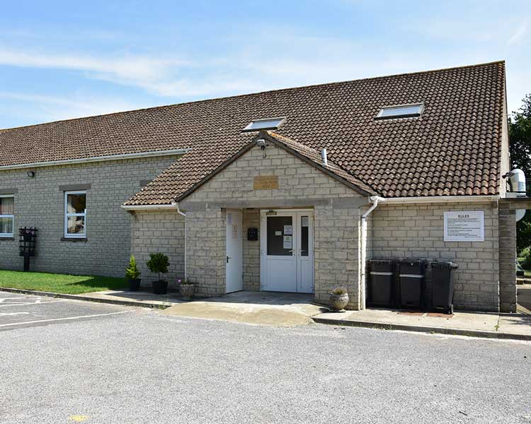 Hambridge Village Hall view from carpark